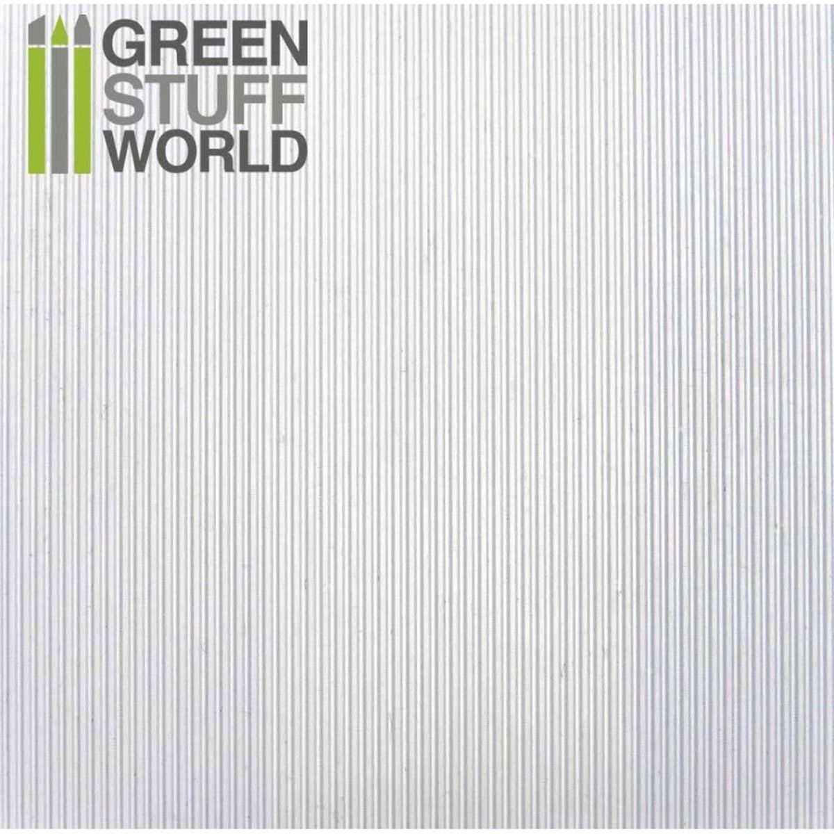 Green Stuff World – Plasticard Sheet – Small Waves (200 x 300 mm, 0.6 mm)