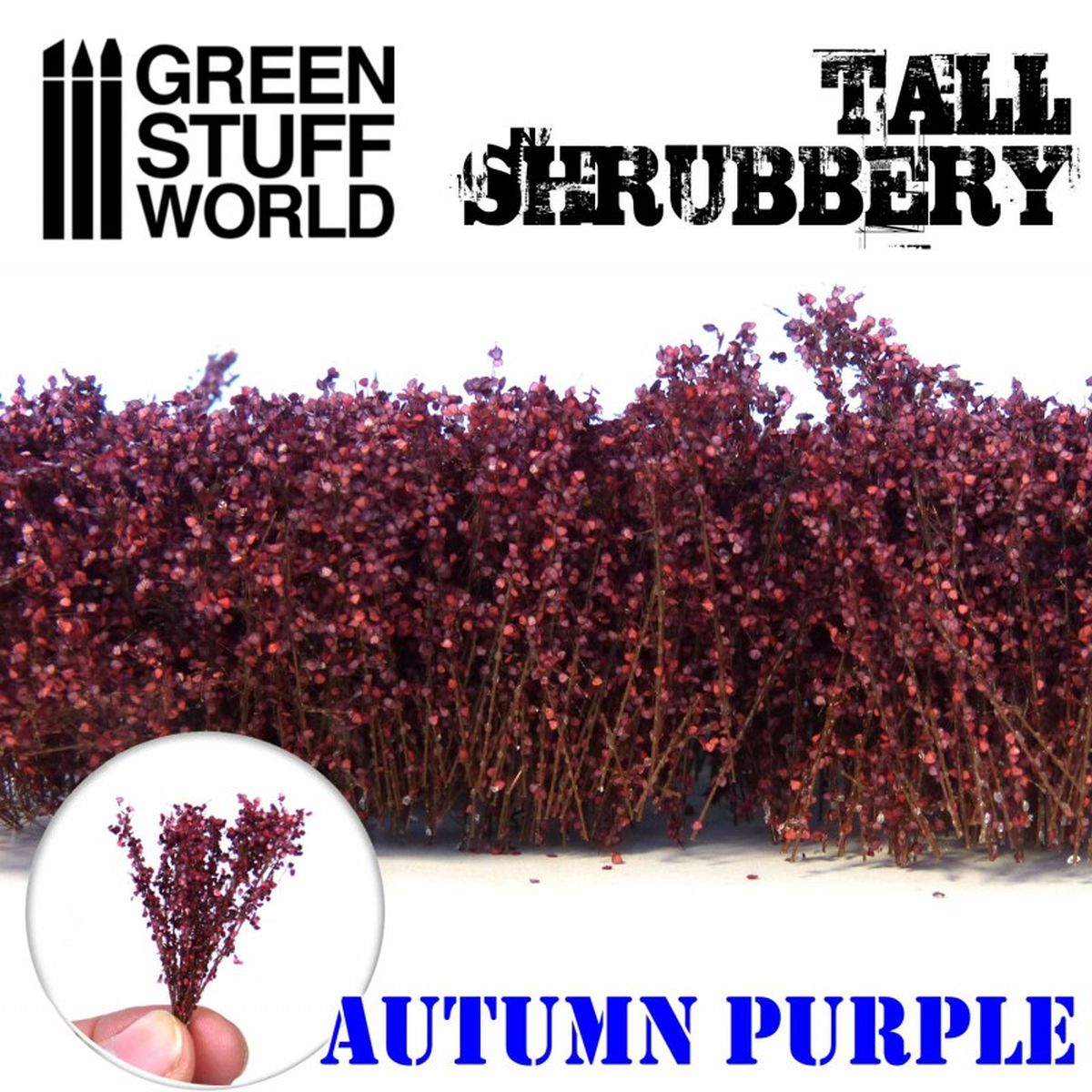 Green Stuff World – Hohes Gebüsch – Herbstliches Lila