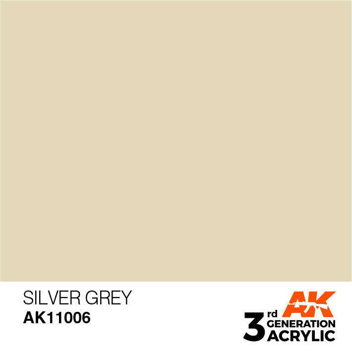 AK Interactive – 3GEN Silver Grey – 18 ml