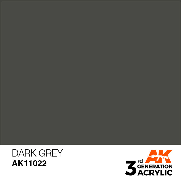 AK Interactive – 3GEN Dark Grey – 18 ml
