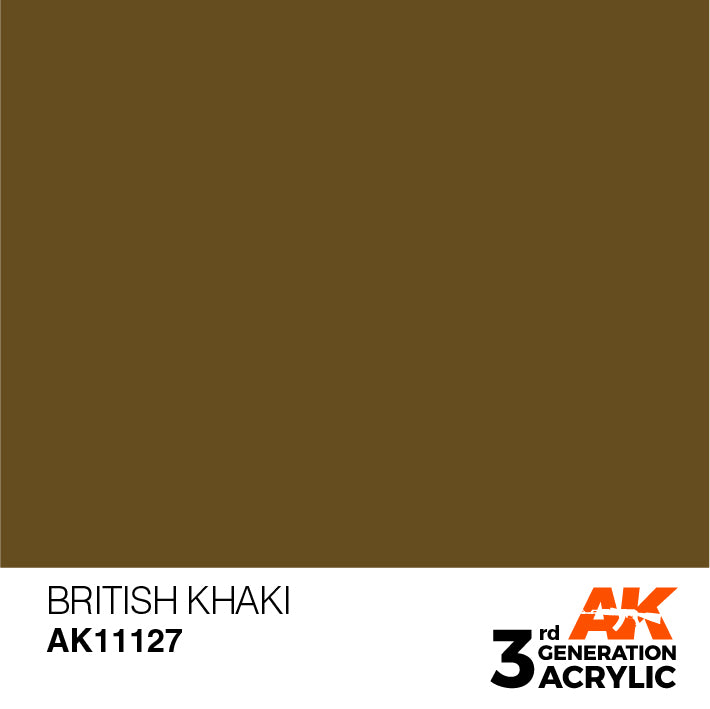 AK Interactive – 3GEN British Khaki – 18 ml