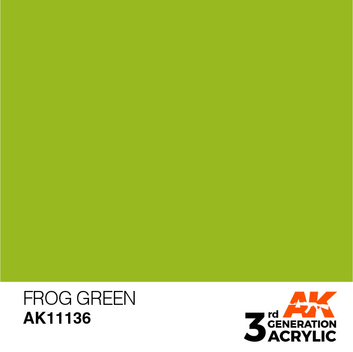 AK Interactive – 3GEN Frog Green – 18 ml