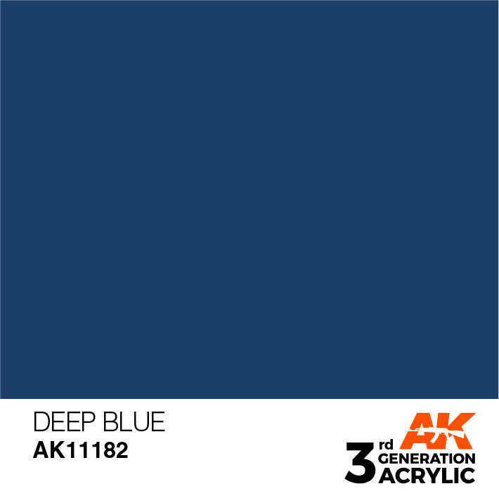 AK Interactive – 3GEN Deep Blue Intense – 18 ml