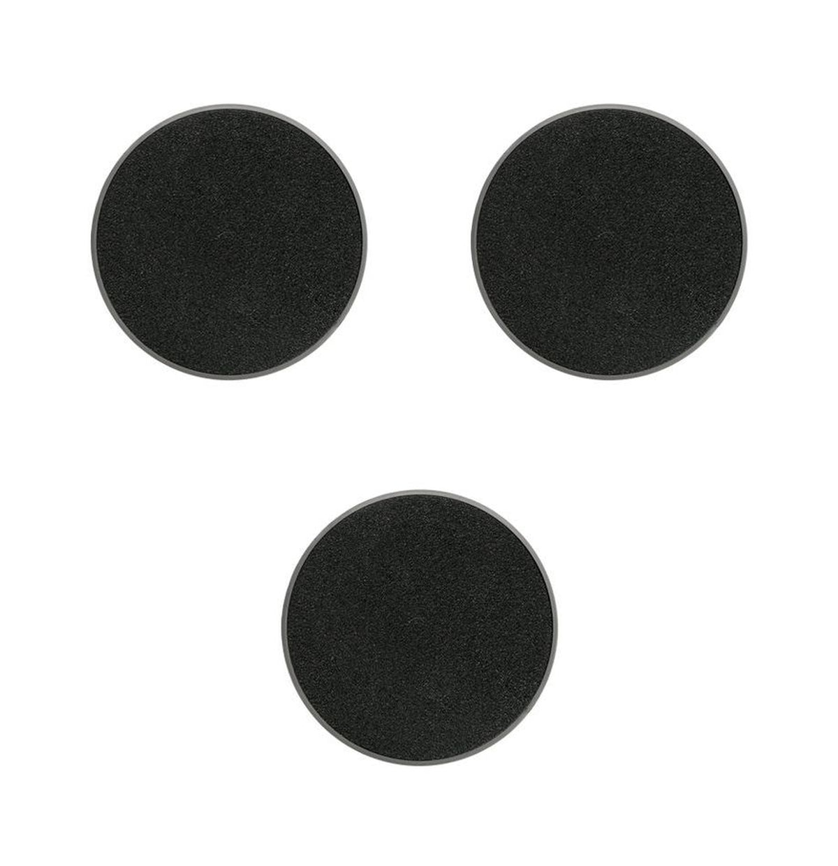3x Citadel Round Bases (60mm)