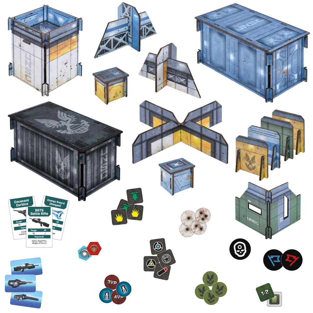 HALO Flashpoint UNSC Base Terrain Set