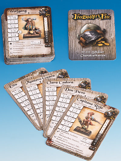Mercenary Character Cards