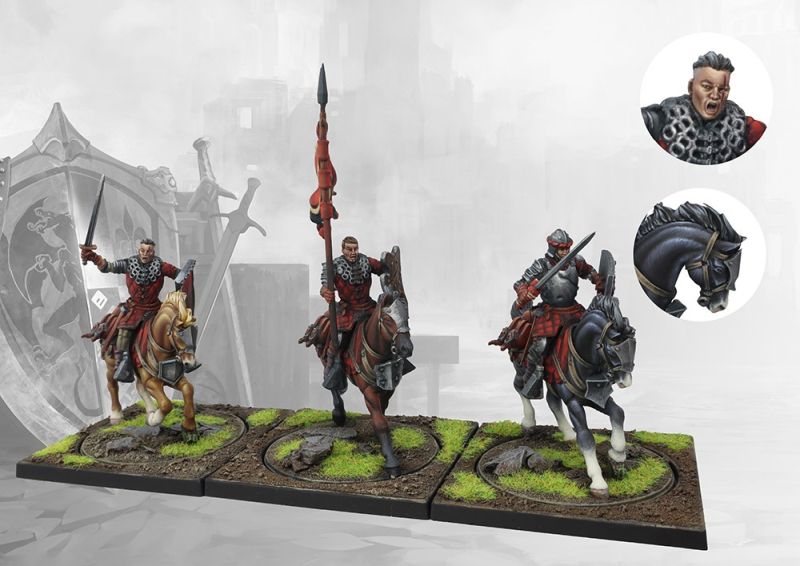 Mounted Squires