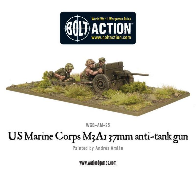 USMC M3A1 37mm Anti-Tank Gun