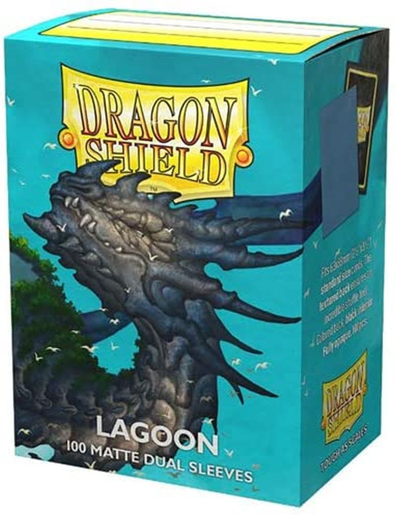 Dragon Shield Dual Matte Sleeves - Lagoon 'Saras' (100 Sleeves)