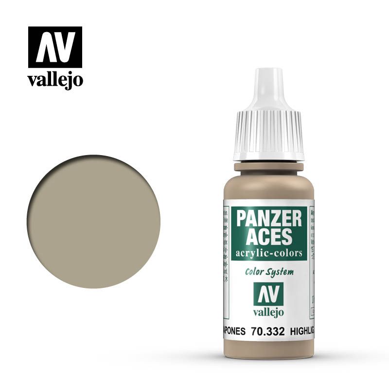 Vallejo – Panzer Aces 70.332 Highlight Japanese Tankcrew – 17 ml