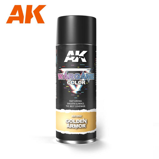 AK Interactive – Golden Armor Spray – 400 ml