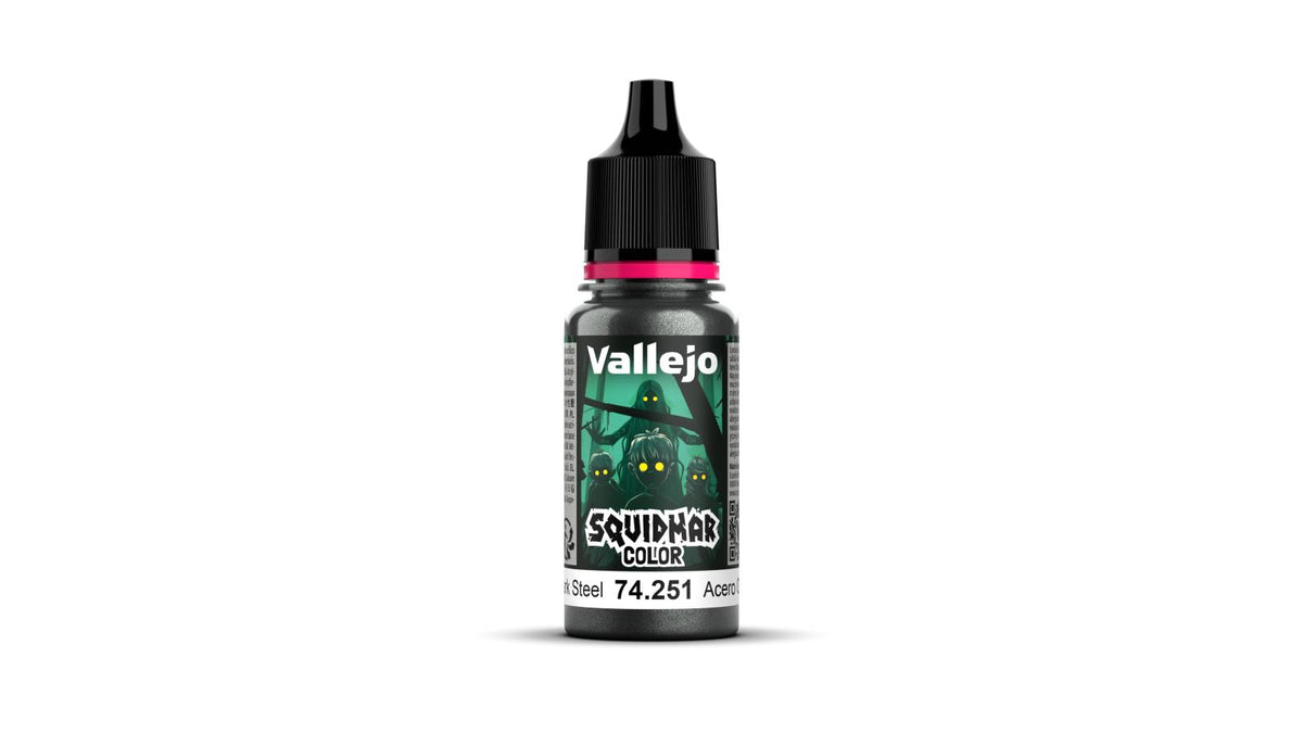 Vallejo – Squidmar Color 74.251 Dark Steel – 18 ml