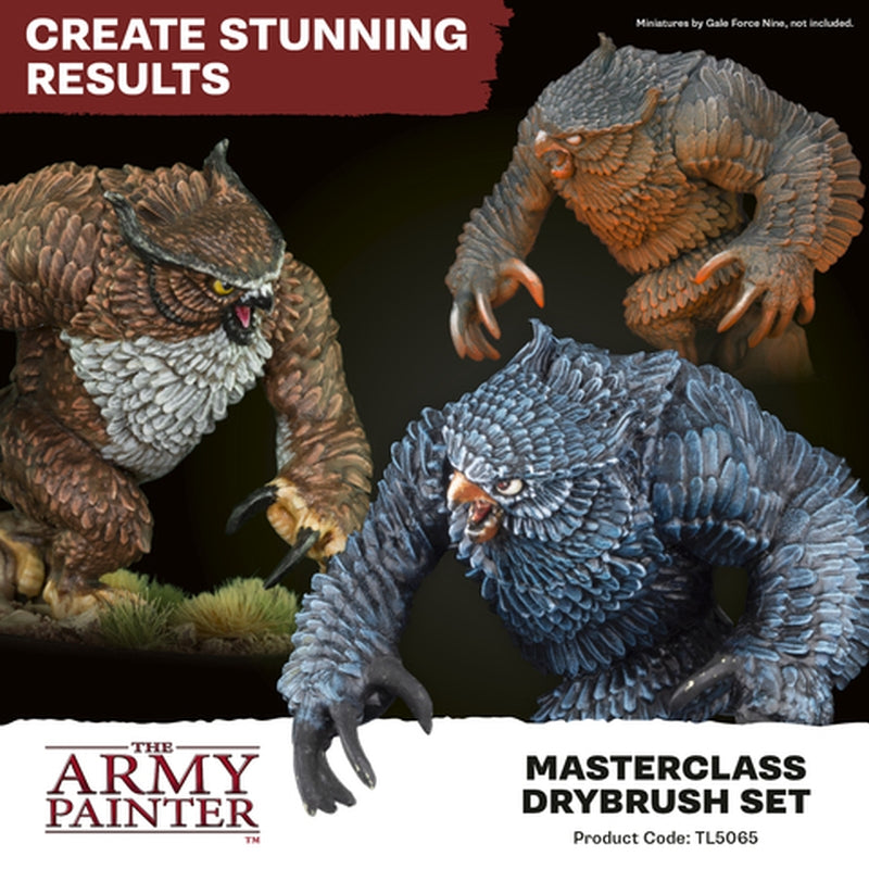 The Army Painter – Masterclass Drybrush Pinselset – 3 Pinsel