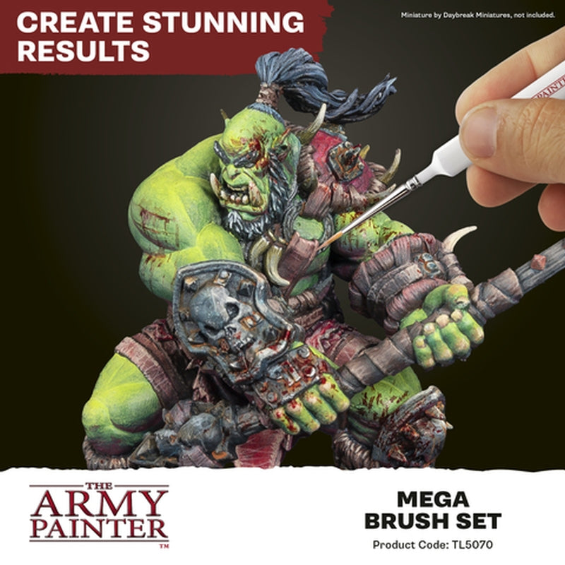 The Army Painter – Mega Pinselset – 10 Pinsel