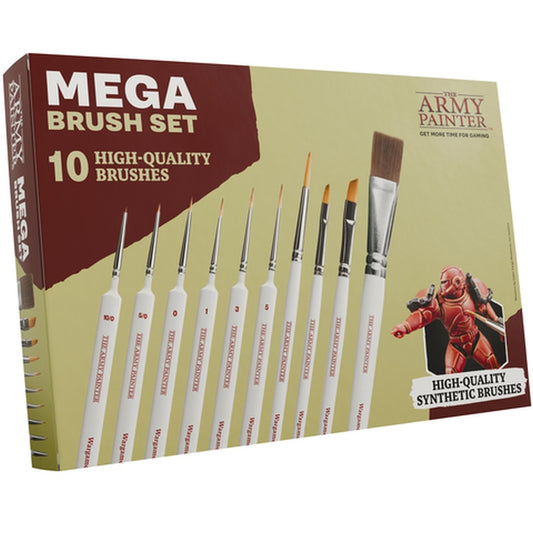 The Army Painter – Mega Pinselset – 10 Pinsel