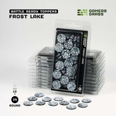 Frost Lake - Round 25mm (x12)