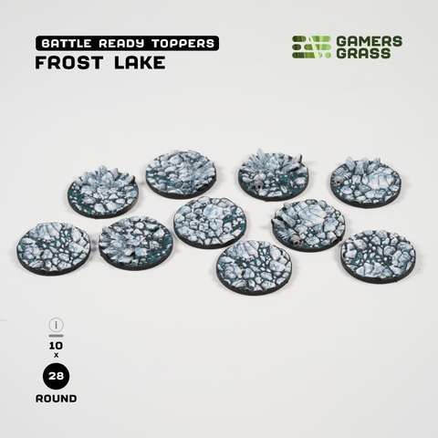 Frost Lake - Round 28mm (x10)