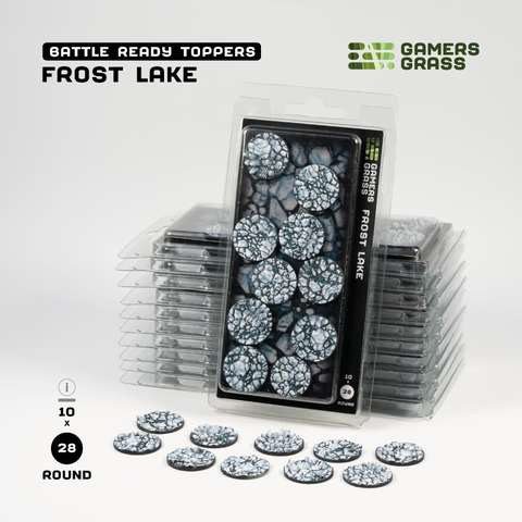 Frost Lake - Round 28mm (x10)