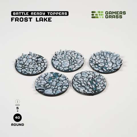 Frost Lake - Round 40mm (x5)