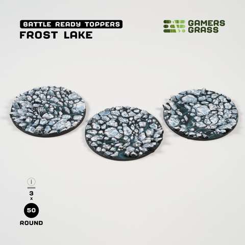 Frost Lake - Round 50mm (x3)