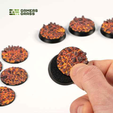 Molten Lava - Round 32mm (x8)