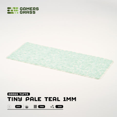 Tiny Pale Teal (1mm)
