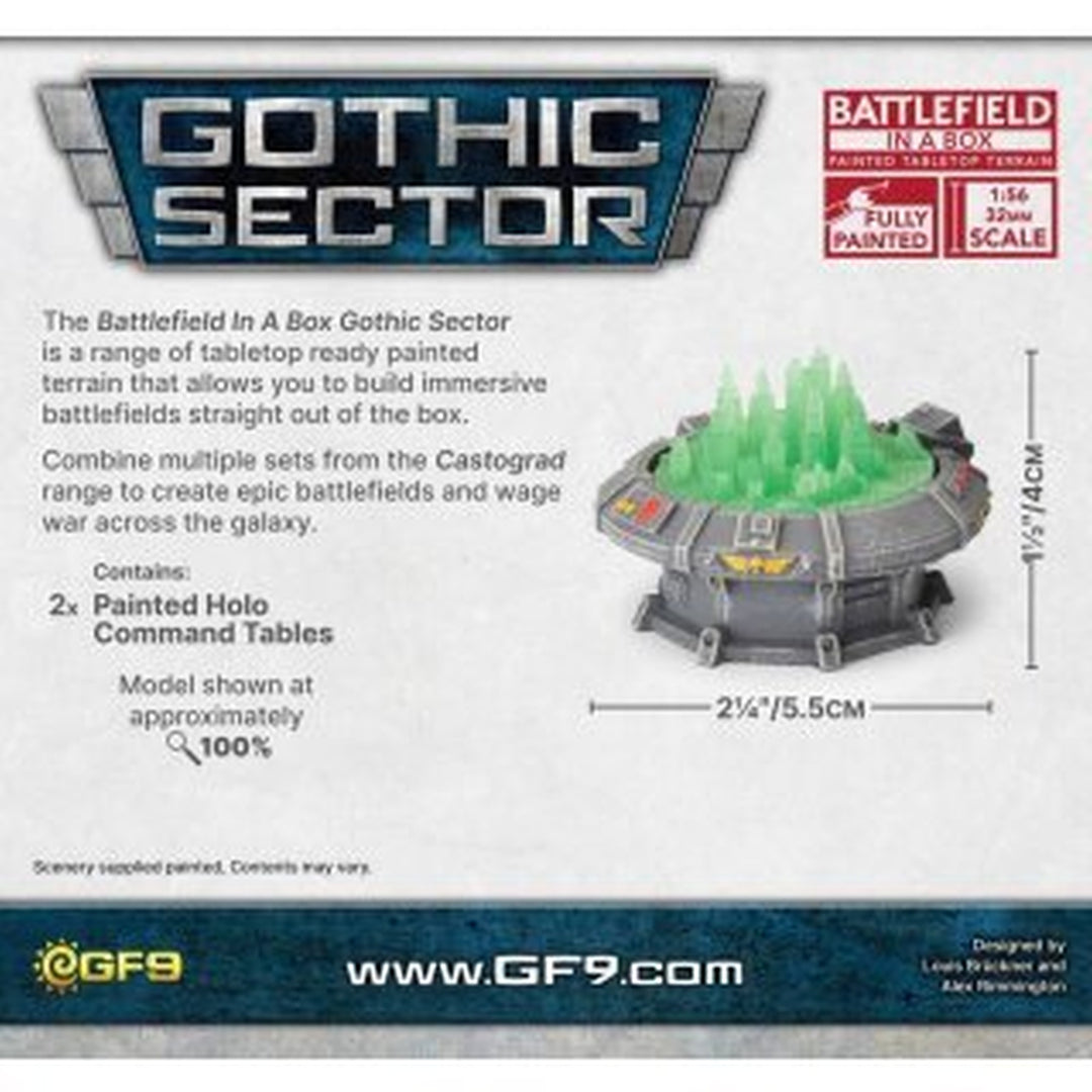 Gothic Sector: Castograd Holo Command Table