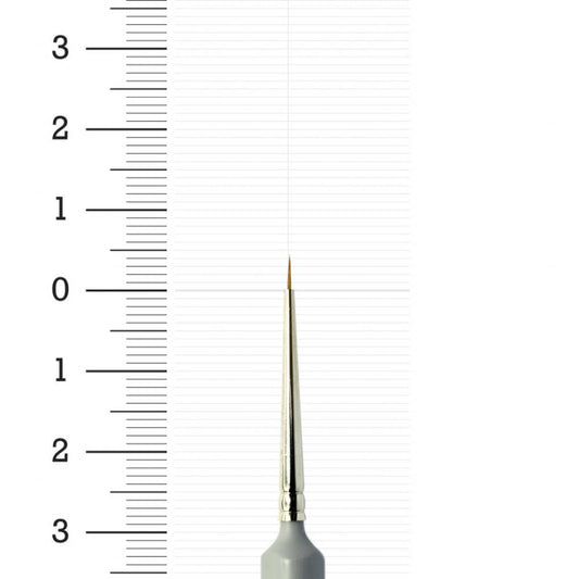 LuPri Master Brush Triangular Red Sable Kolinsky 5/0