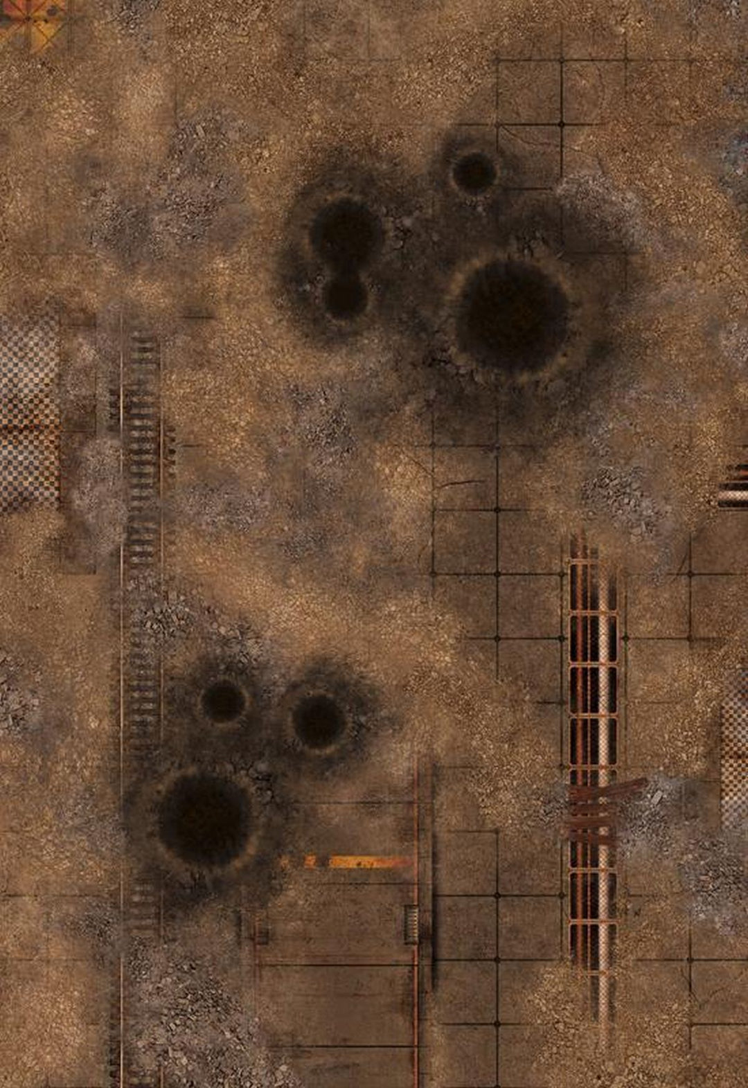 44"x30" Fallout Zone with Carry Bag