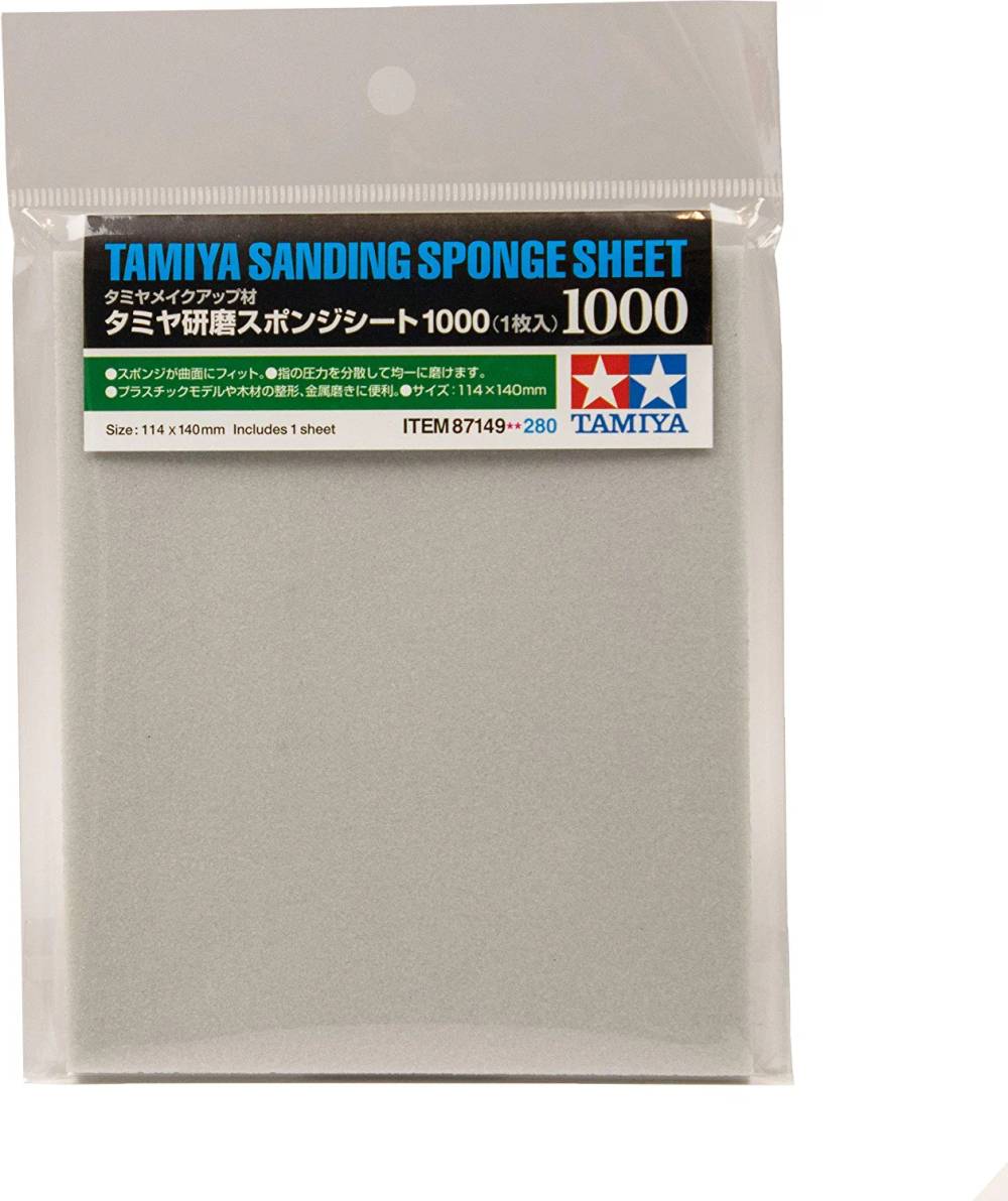 Sanding sponge 1000 grit (114x400mm)
