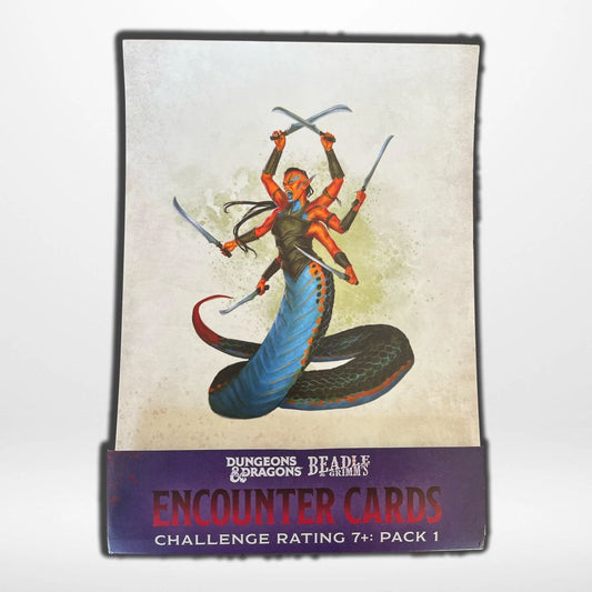 D&D RPG Encounter Cards - Challenge Rating 7+: Pack 1 (Englisch)
