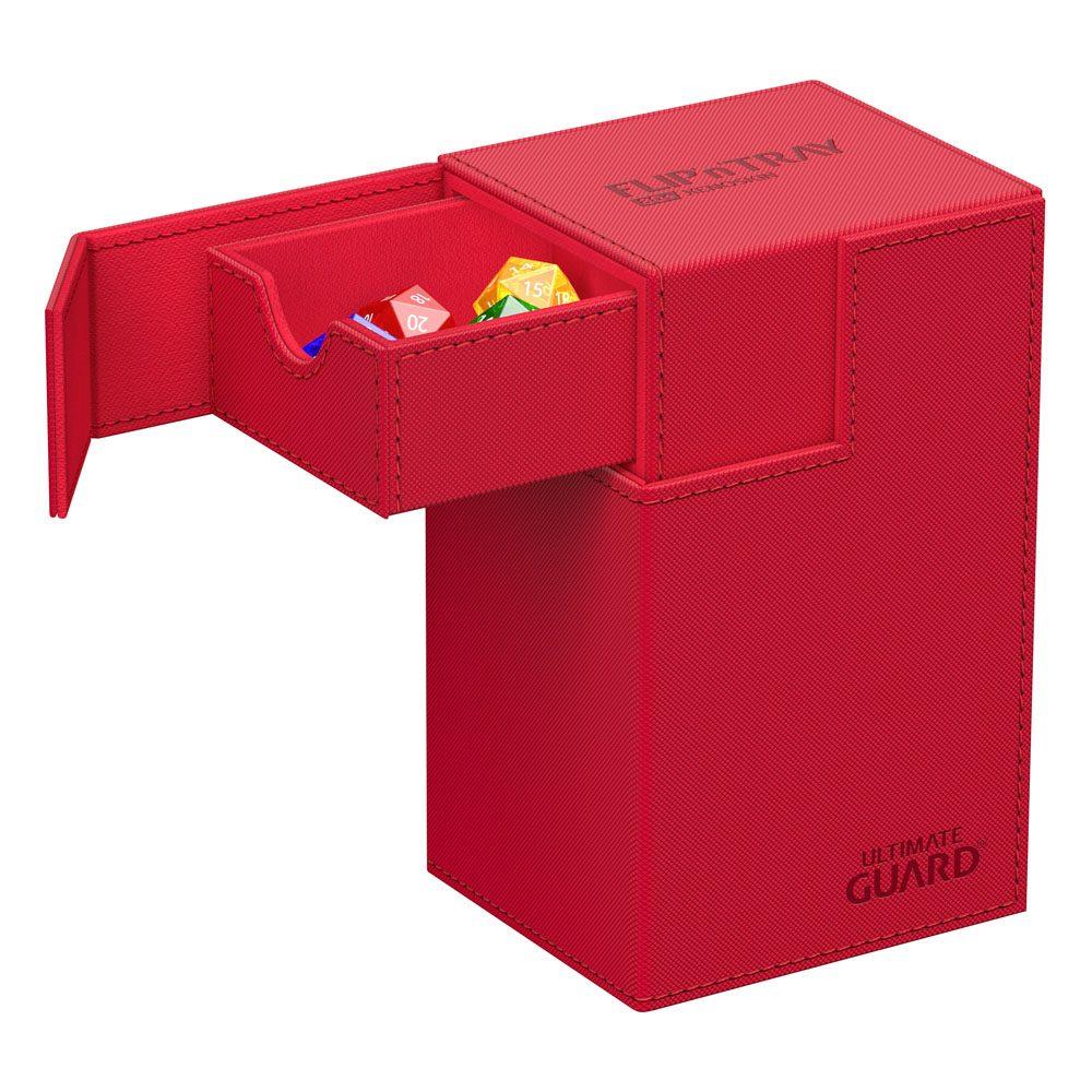 Ultimate Guard – Flip'n'Tray 80+ Xenoskin Monocolor Red