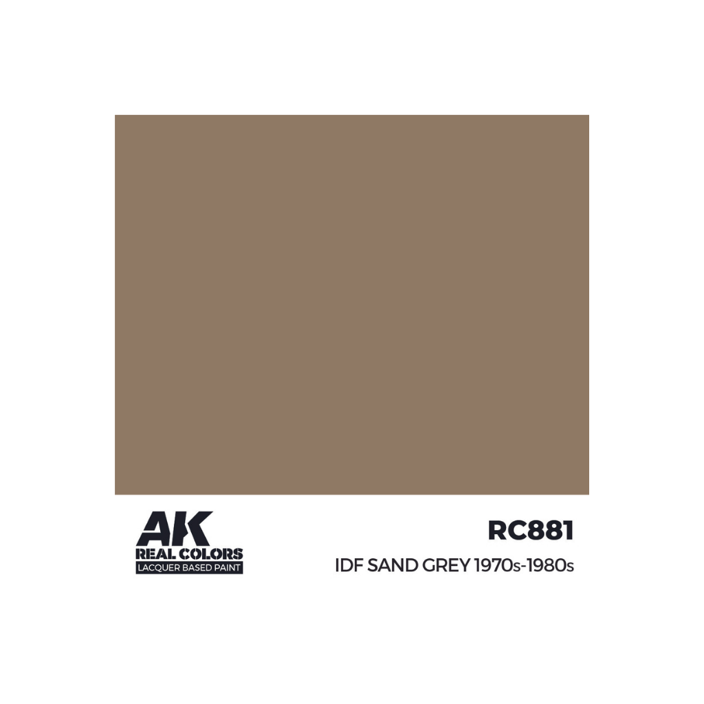 AK Interactive – IDF Sand Grey 1970s-1980s – 18 ml