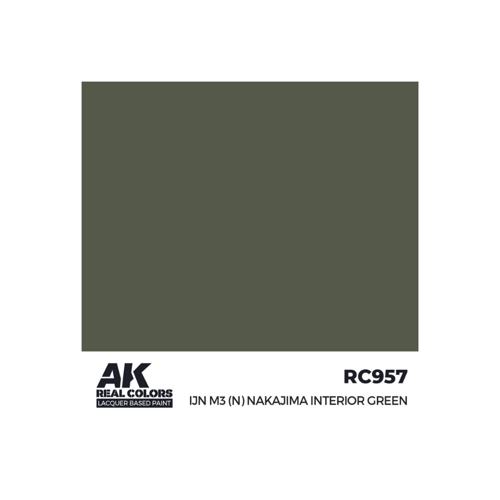 AK Interactive – Ijn M3(N) Nakajima Interior Green – 18 ml