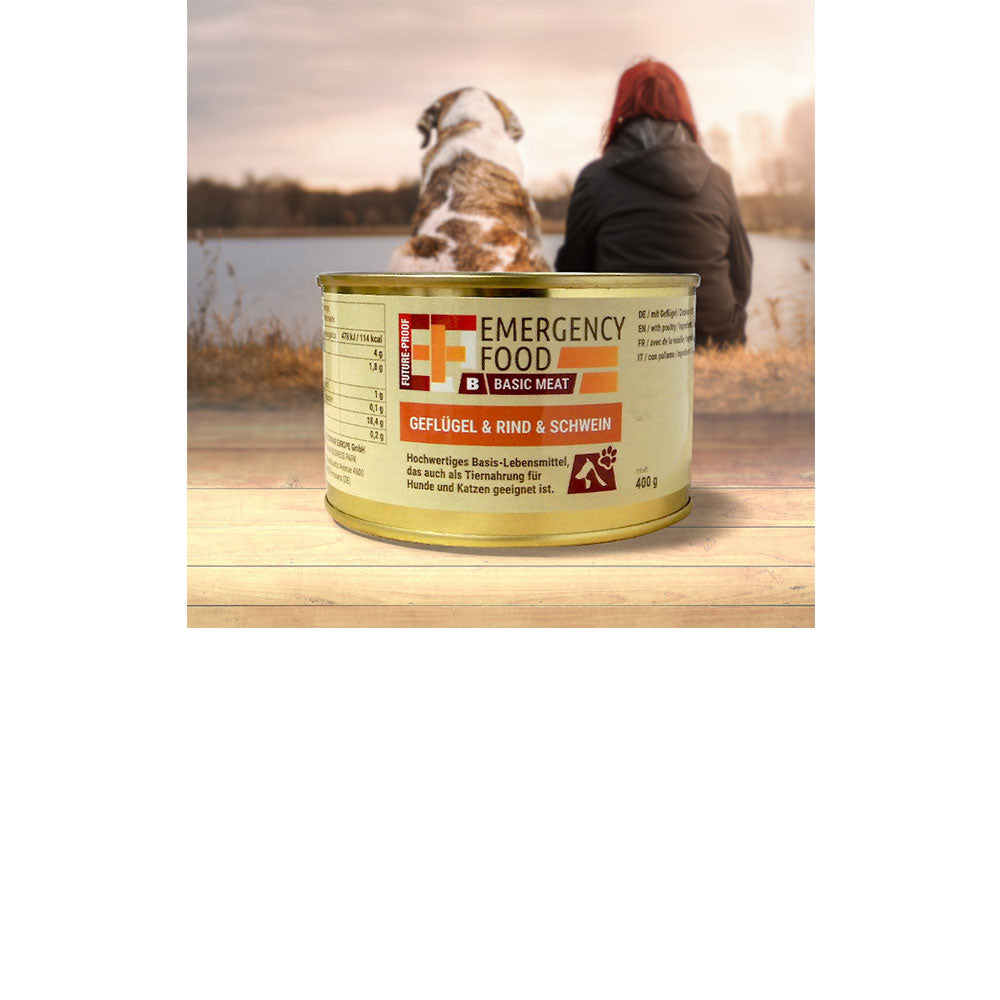 EF BASICS MEAT Geflügel & Rind & Schwein 400g