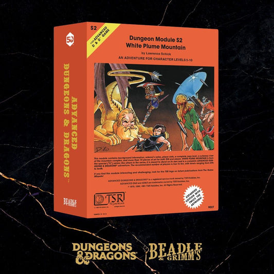 D&D - Classic Module Würfel Set - White Plume Mountain (7)