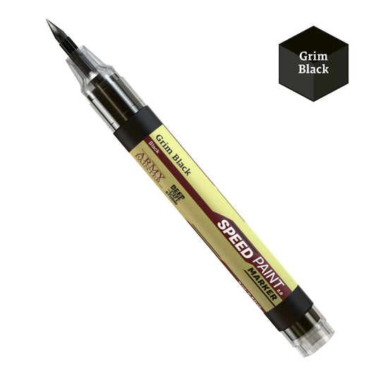 The Army Painter – Speedpaint Marker Grim Black – 1 Marker