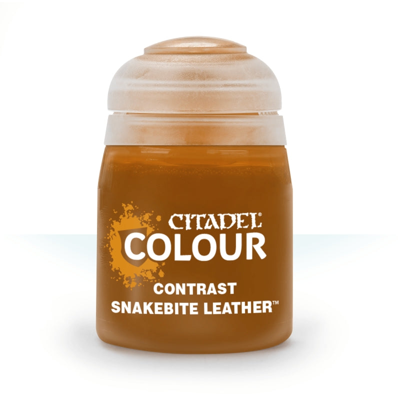 Games Workshop – Warhammer Colour Contrast Snakebite Leather – 18 ml