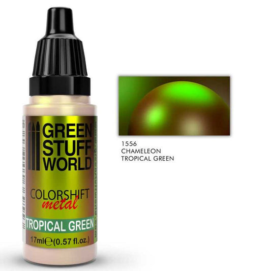 Green Stuff World – Chameleon-Metallfarbe – Tropical Green