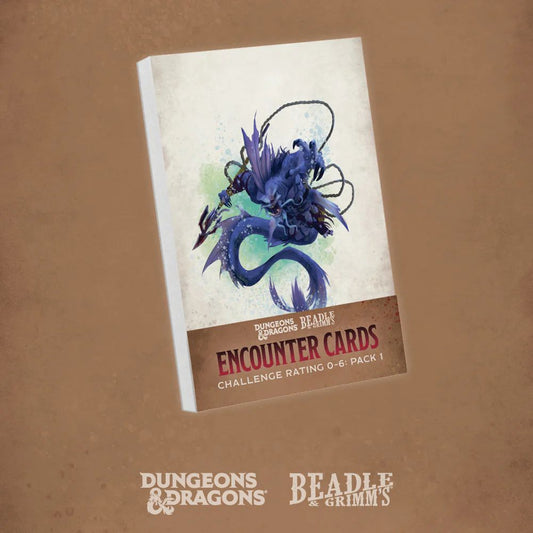 D&D RPG Encounter Cards - Challenge Rating 6+: Pack 1 (Englisch)