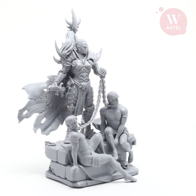 Raidmaster+2 Male Slaves 54mm Scale Edition