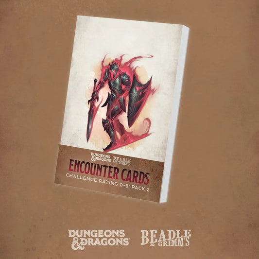 D&D RPG Encounter Cards - Challenge Rating 6+: Pack 2 (Englisch)