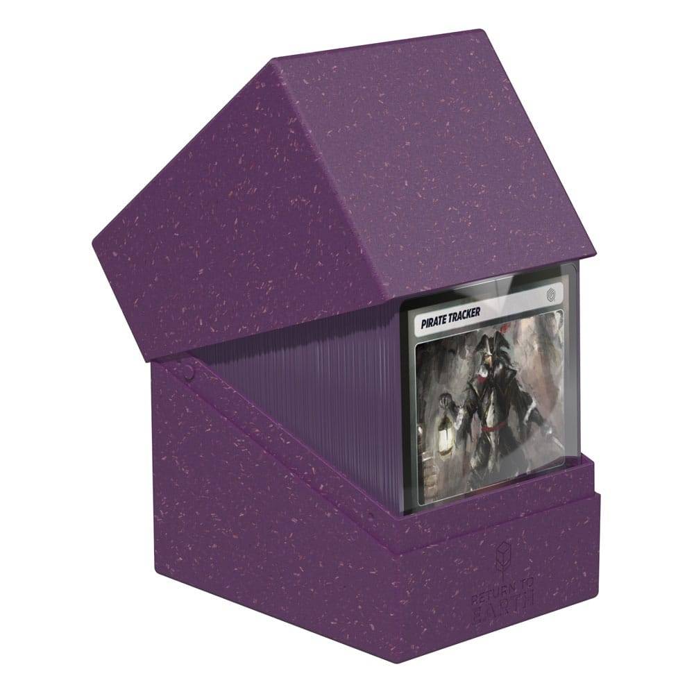 Ultimate Guard Return To Earth Boulder Deck Case 133+ Standard Size Violet