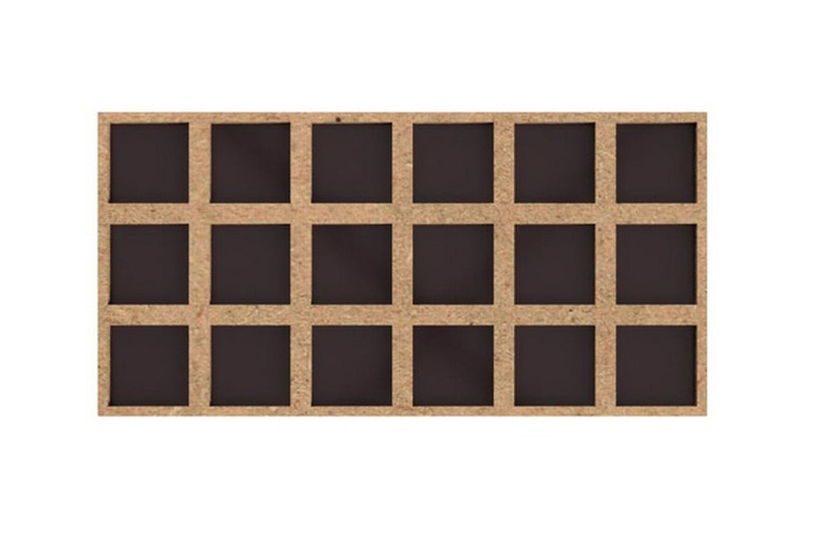 Magnetisches Conversion Tray 6x3, 20mm zu 25mm