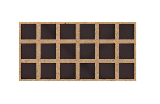 Magnetisches Conversion Tray 6x3, 20mm zu 25mm