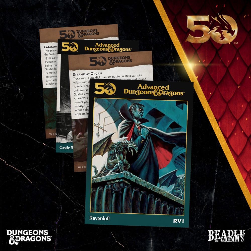 D&D - Classic Module Würfel Set - Ravenloft (7)