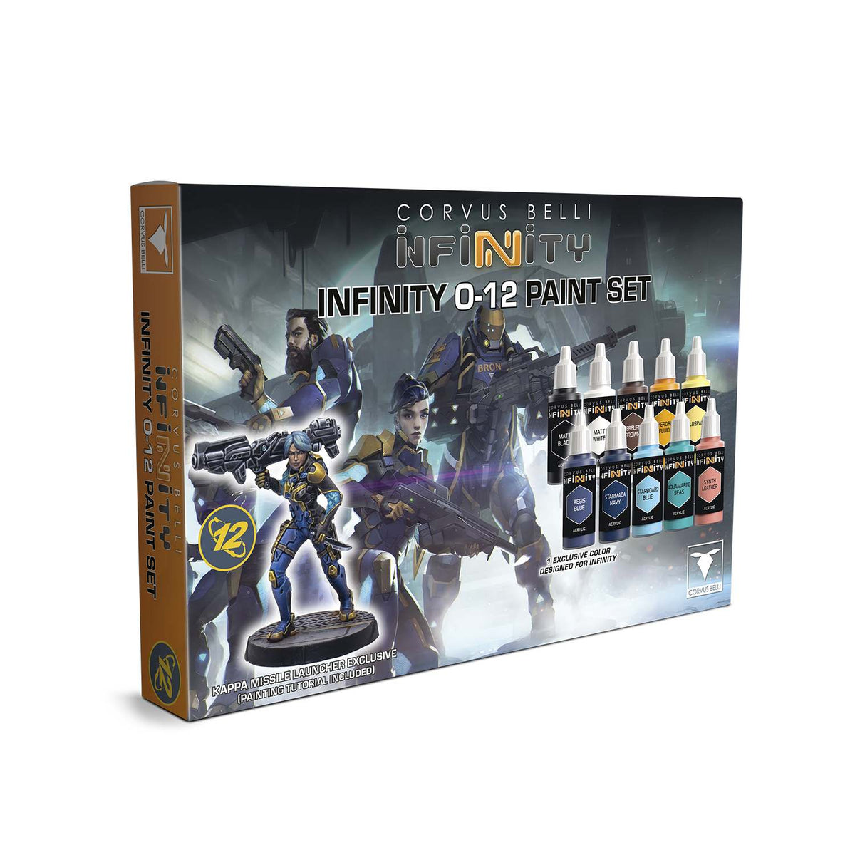 Infinity O-12 Paint Set Kappa Missile Launcher Exclusive