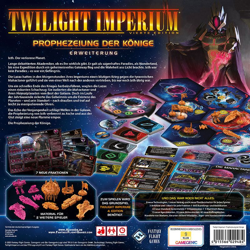 Twilight Imperium 4. Edition – Prophezeiung der Könige