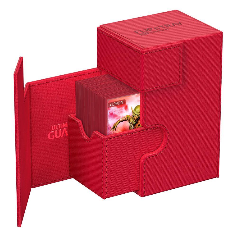 Ultimate Guard – Flip'n'Tray 80+ Xenoskin Monocolor Red