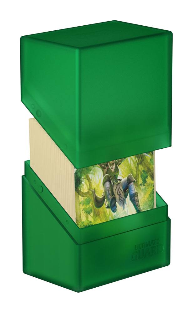Ultimate Guard – Boulder Deck Case 60+ Standardgröße Emerald
